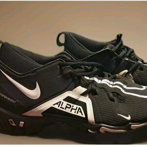 Nike Alpha Menace 3 Shark Mid Football Cleats Men's CV0582-001 Size 10